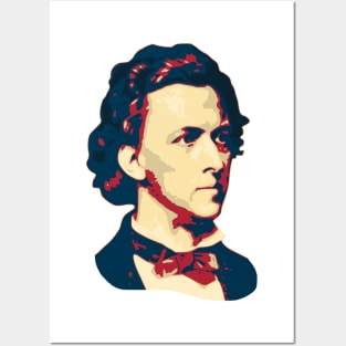 Chopin Pop Art Posters and Art